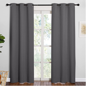 NICETOWN 3 Pass Microfiber Noise Reducing Thermal Blackout Window Curtains