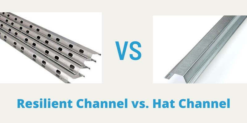 Resilient Channel vs. Hat Channel