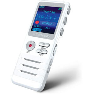 Digital Voice Activated Recorder by Dictopro