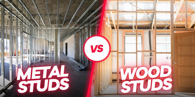 Metal Studs vs. Wood Studs for Soundproofing